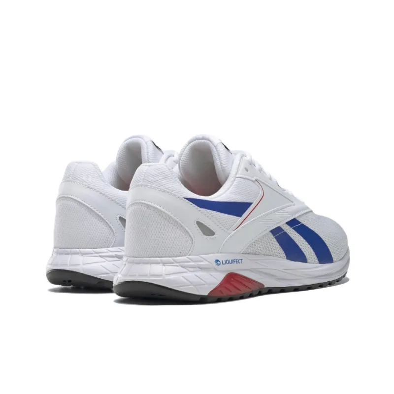 Reebok Liquifect 90 2 Anti-Slip Wear-Resistant Low-Top Running Shoes White Blue-3