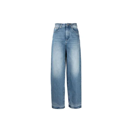 OFF-WHITE High-rise Wide-leg Jeans