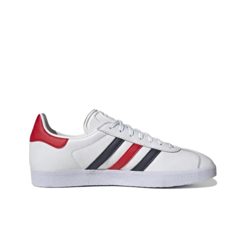 Adidas Gazelle White Legend Ink Collegiate Red-1