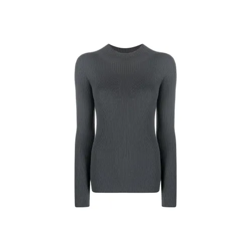 EMPORIO ARMANI Cashmere Sweaters Women's Dark Gray