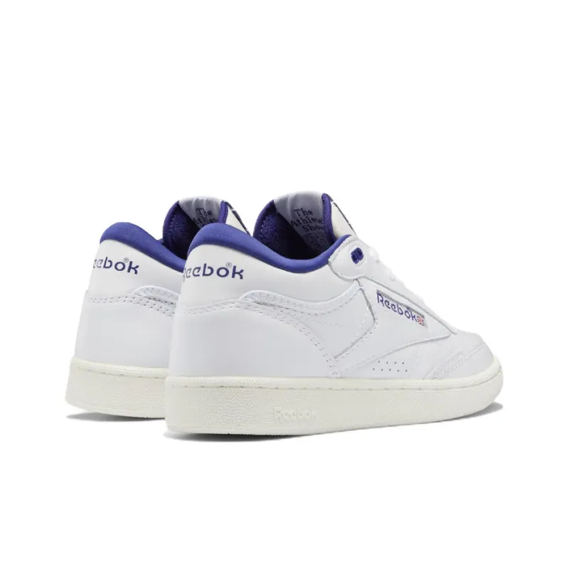 Reebok Club C Mid 2 Vintage 'White Bold Purple'-3