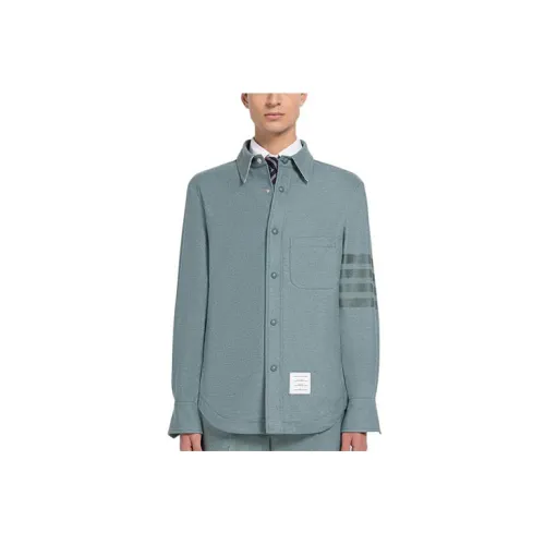 THOM BROWNE Jackets Men Dark Blue