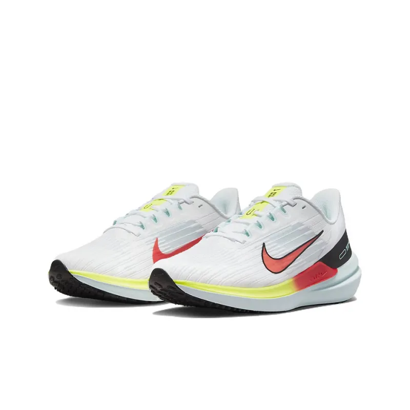 Nike Air Zoom Winflo 9 'White Bright Crimson' Women's-2