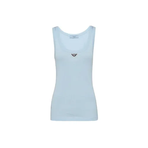 PRADA Camisoles Women's Interstellar Blue Color