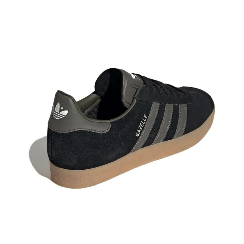 Adidas Gazelle Black Olive Gum-3