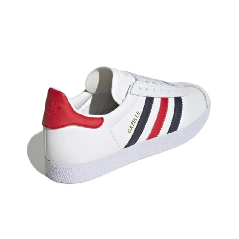 Adidas Gazelle White Legend Ink Collegiate Red-3