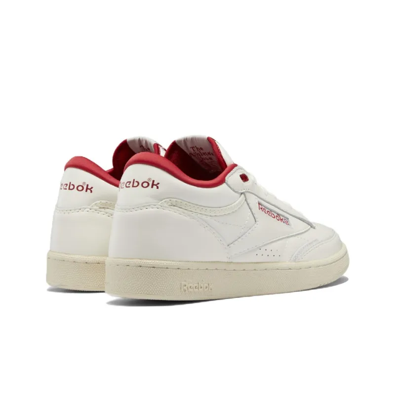 Reebok Club C Mid 2 Vintage 'Chalk Flash Red'-2