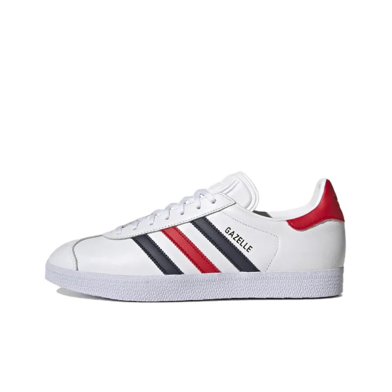Adidas Gazelle White Legend Ink Collegiate Red-0