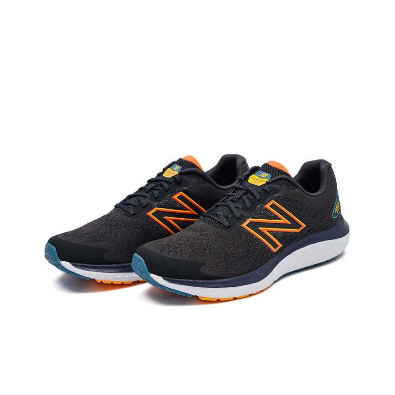 New Balance Fresh Foam 680 V7 'Black Orange Blue'-2