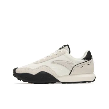 Anta Cushioning Anti Slip And Wear Resistant Low Top Sports Casual Shoes Women's White Gray Black