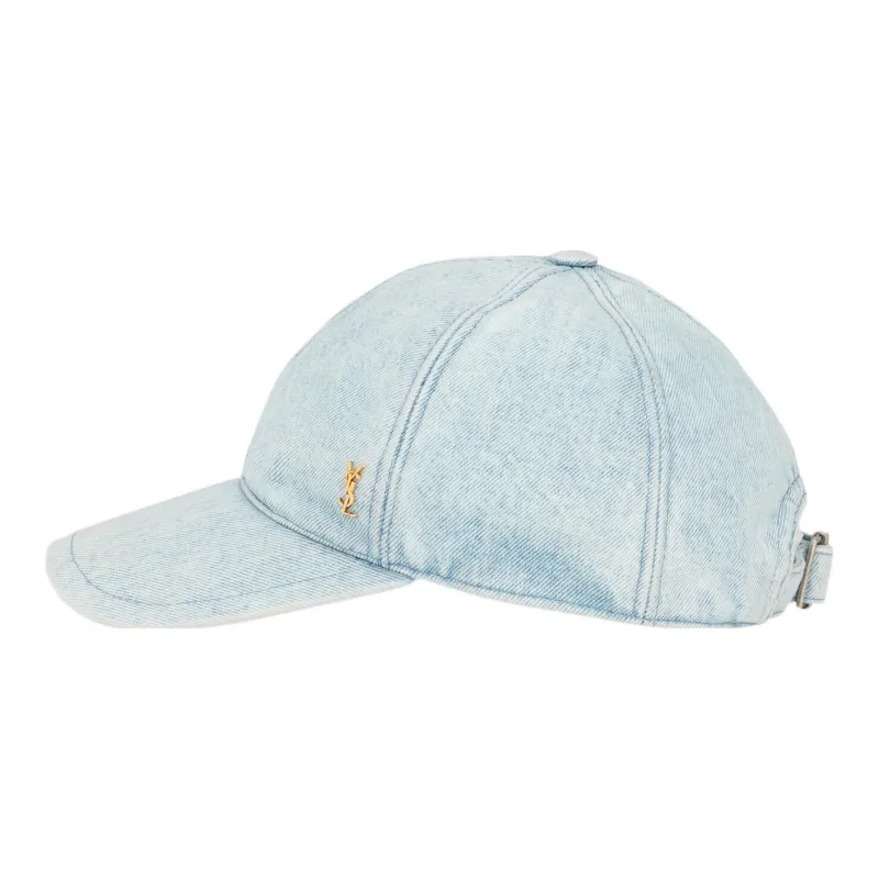 SAINT LAURENT Baseball Caps Women's Blue-2