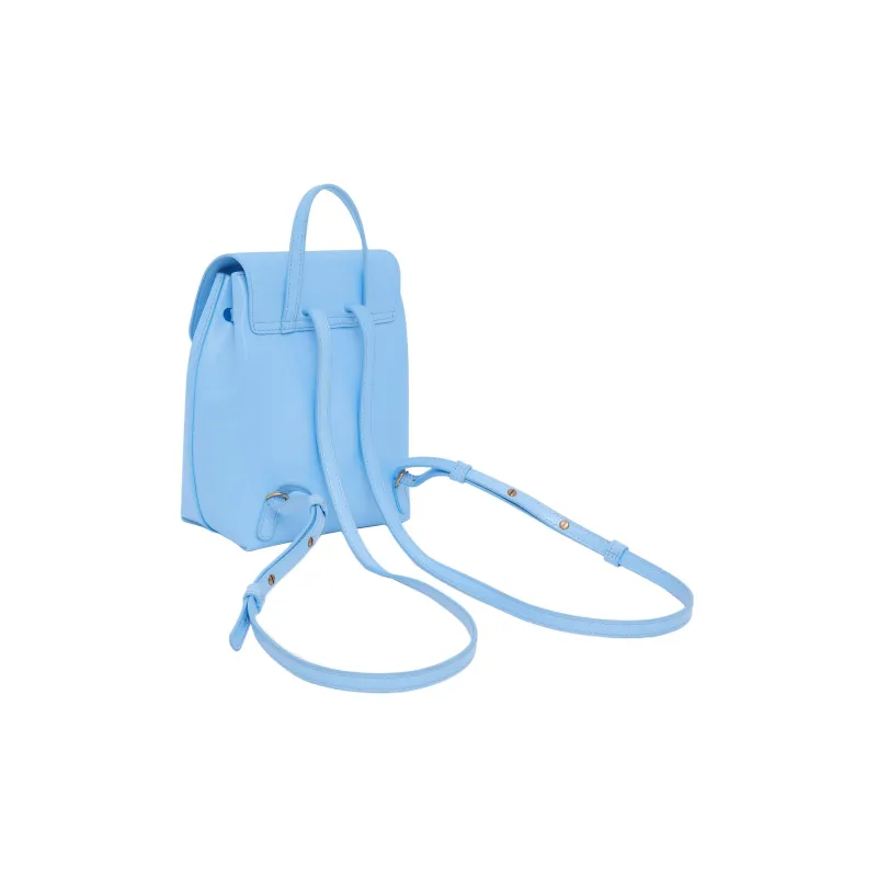 MANSUR GAVRIEL Smooth Calf Leather Backpack Mini Women's Blue-1