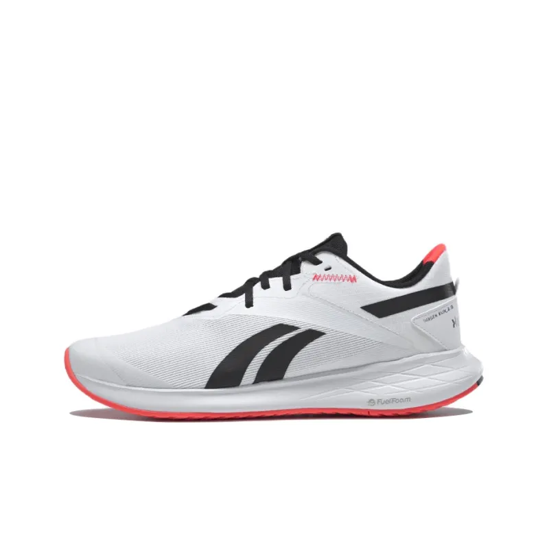 Reebok Energen Run 2 Cushioning Anti-Slip And Wear-Resistant Low-Top Running Shoes Men's White Black-0