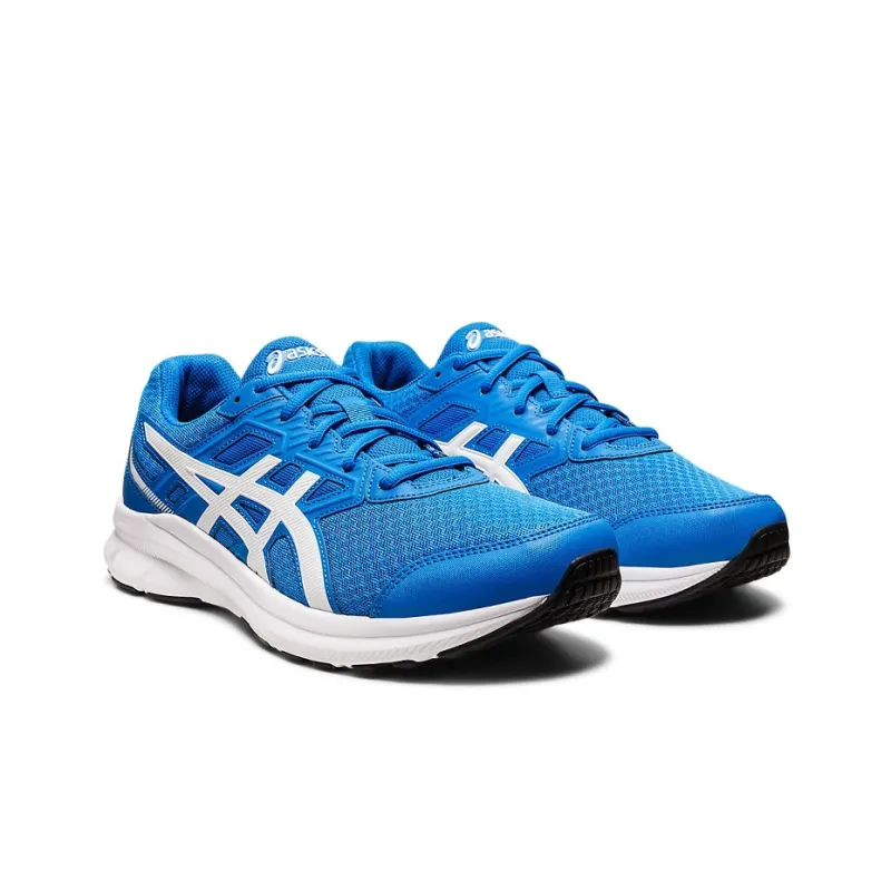 Asics Jolt 3 Cushioned Anti-Slip Wear-Resistant Breathable Lightweight Low-Top Running Shoes Men's Blue White 4E-Width-2