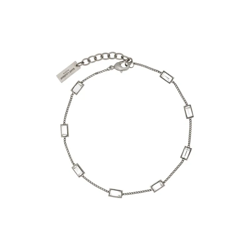 SAINT LAURENT Bracelets Men Silver-0