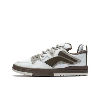 LiNing Wei Wu PRO Pro Cushioning Lightweight Wear Resistant Slip Resistant Low Top Skateboard Shoes Women's Khaki