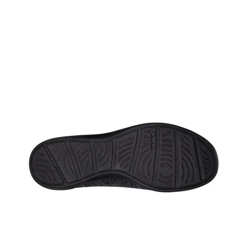 Skechers Arya Casual Shoes Women's Low-Top Black-4