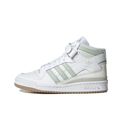Forum Women's Adidas Originals Mid 'White Linen Green' Women's