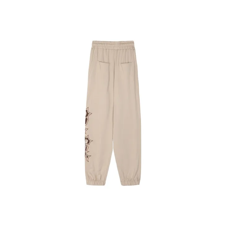 BEERBRO Casual Pants Women's Apricot Gray-1