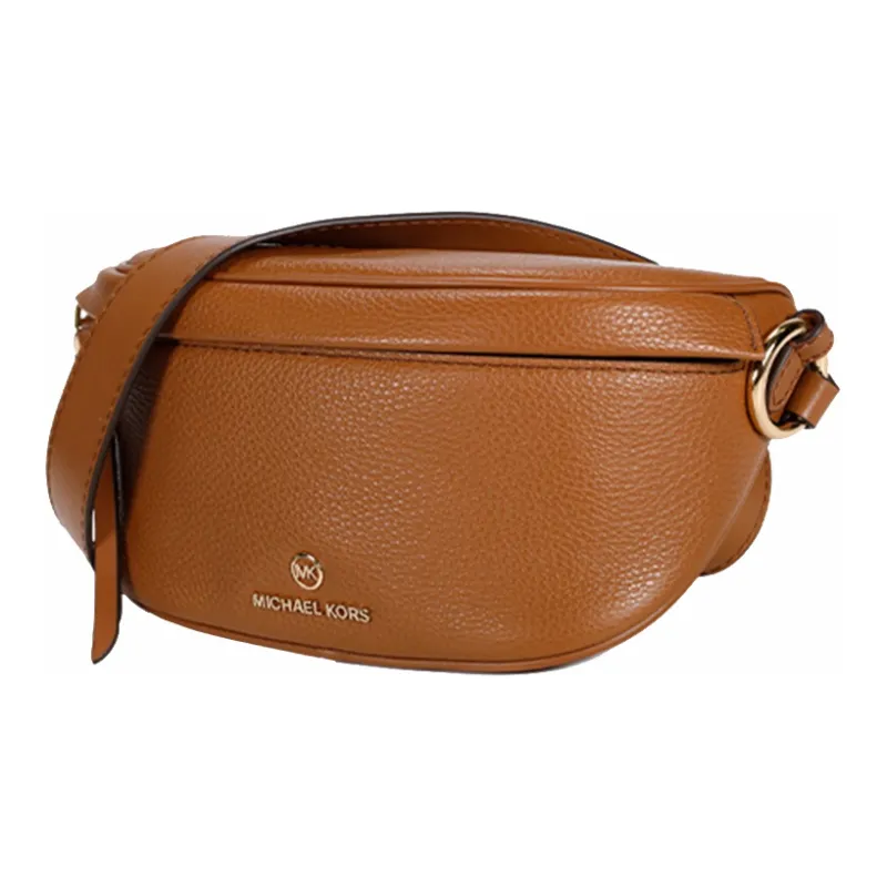MICHAEL KORS Cow Leather Fanny Pack Medium Size Women's Brown-2