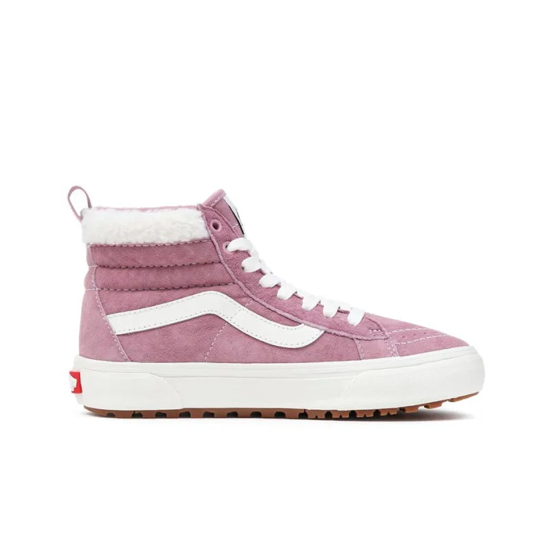 Vans SK8 HI MTE 1 'Pink White'-1