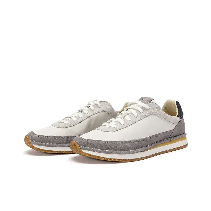 Clarks Low Top Sports Casual Shoes Men's Gray-1