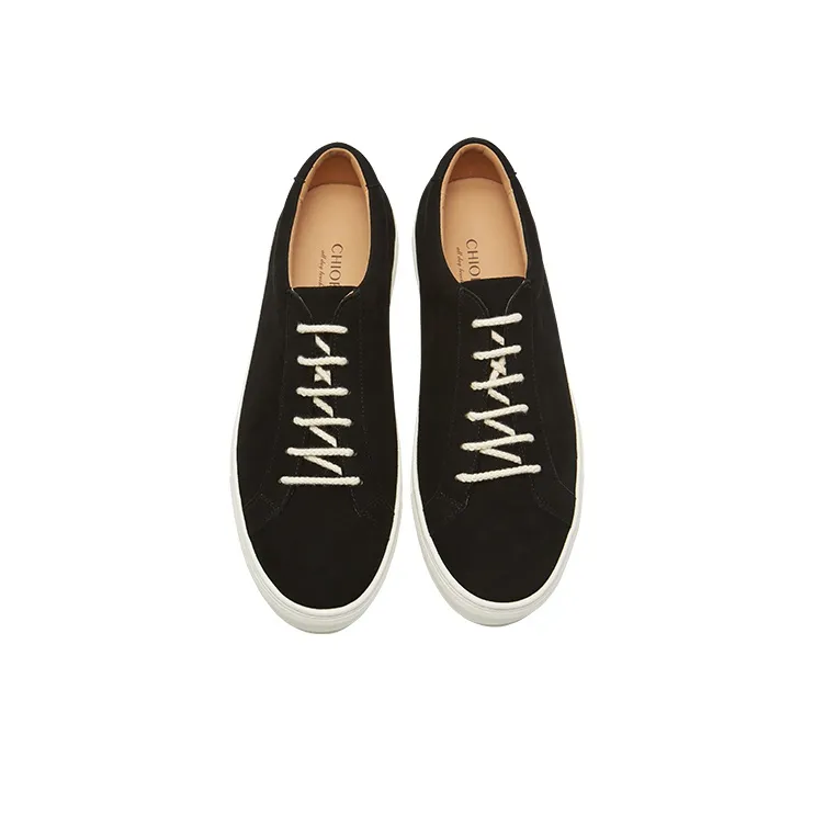CHIORYN Stylish Skateboarding Shoes Unisex Black-3