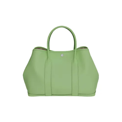 HERMES Garden Party Epsom Calfskin Garden Bag Handbag Women's 3I Vert Criquet Avocado Green