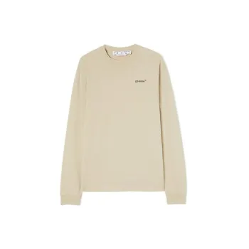 OFF WHITE T Shirts Men Beige
