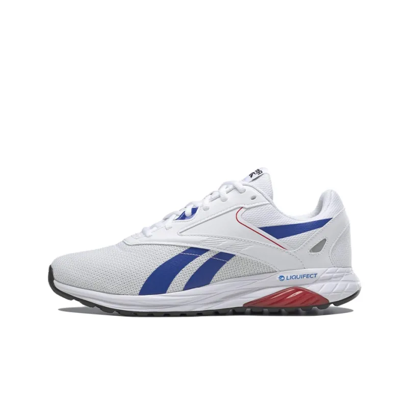 Reebok Liquifect 90 2 Anti-Slip Wear-Resistant Low-Top Running Shoes White Blue-0
