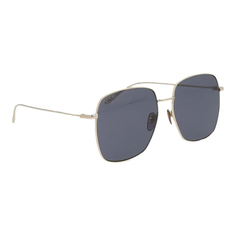 GUCCI Squared Frame Disco Charm Detailing Sunglasses-1