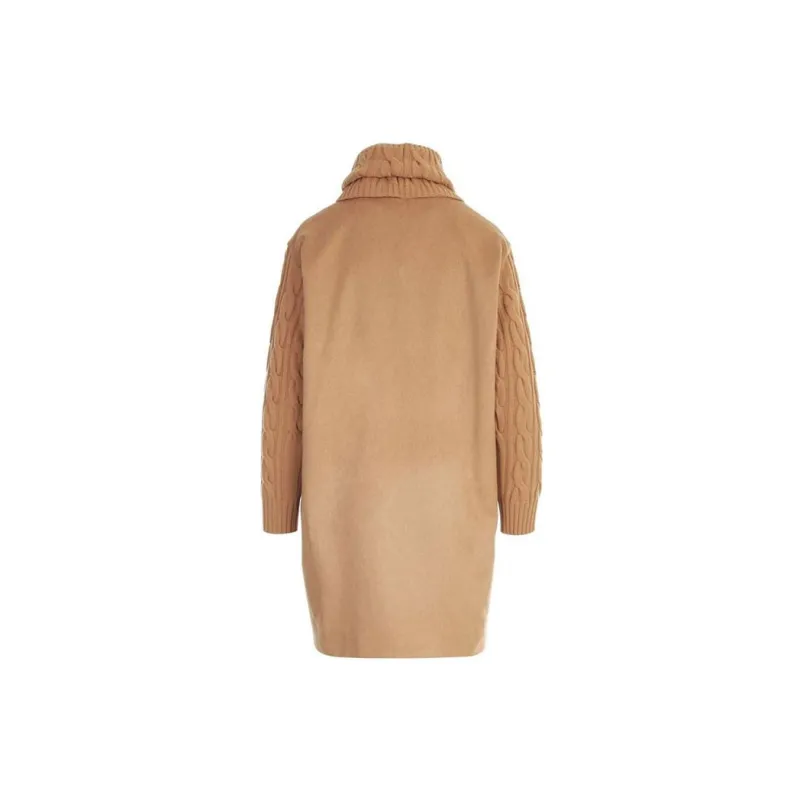 MaxMara Long Sleeved Dress Women's Brown-1
