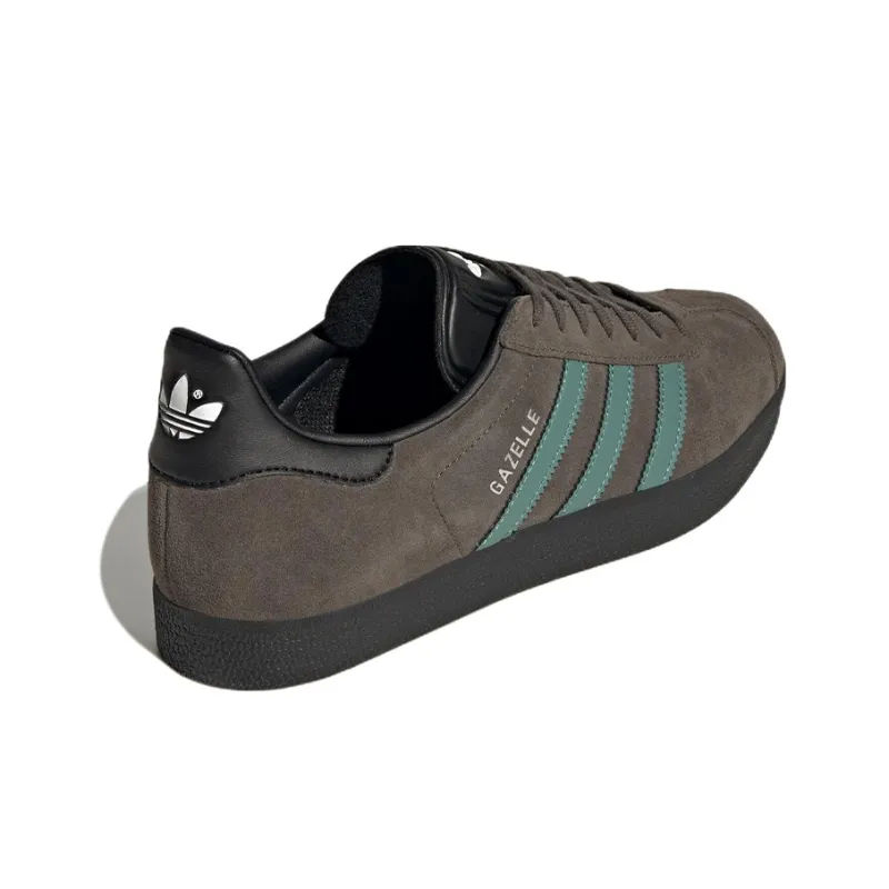 Adidas Gazelle Olive Green Black-3