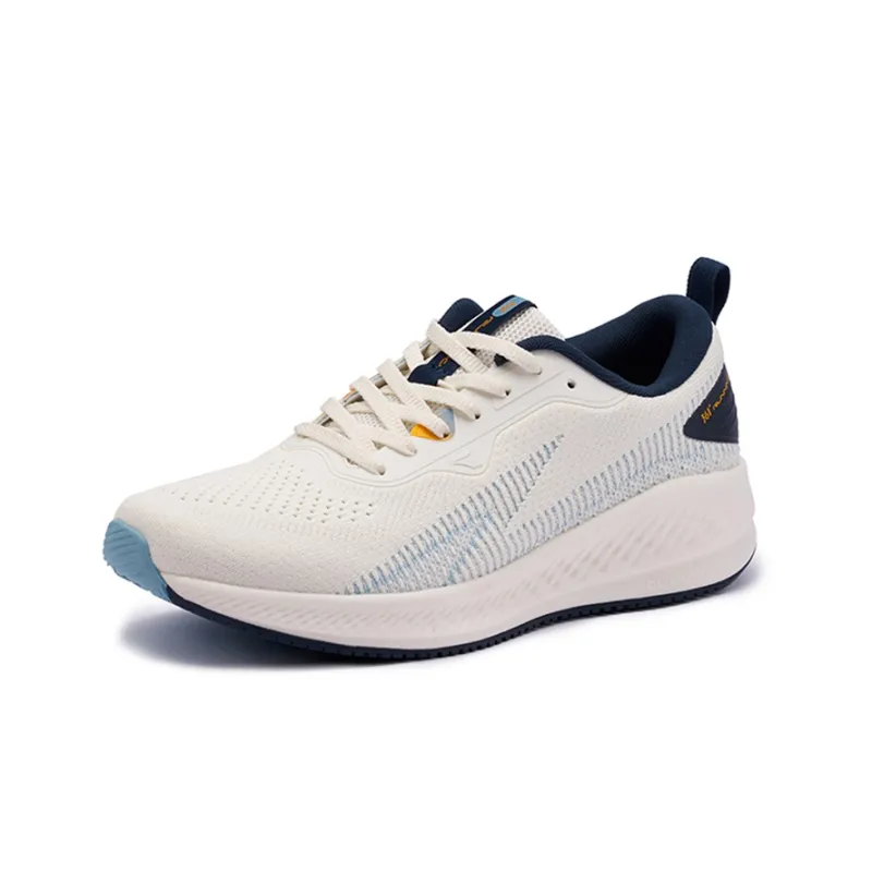 361° Slip Resistant, Abrasion Resistant, Breathable, Lightweight Low Top Running Shoes Men's White Blue-1