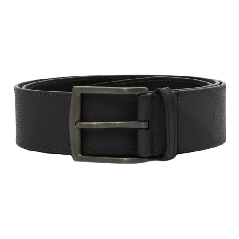 Burberry Leather Belts Men's Width 4CM-1