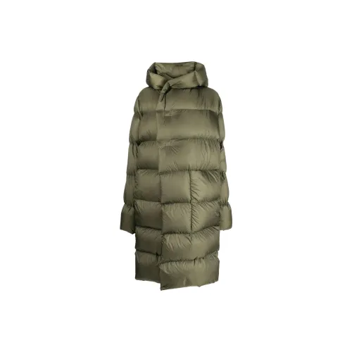 RICK OWENS Down Jacket Women's Green