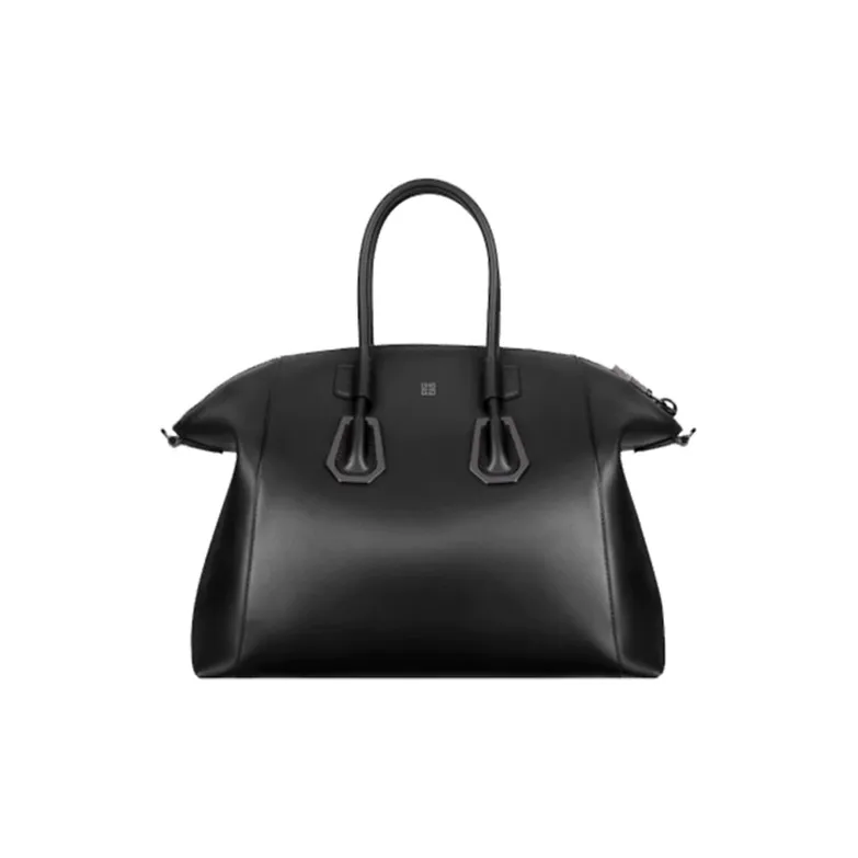 Givenchy Antigona Cow Leather Shoulder Bag, Crossbody Bag, Handbag Medium Size Women's Black-3