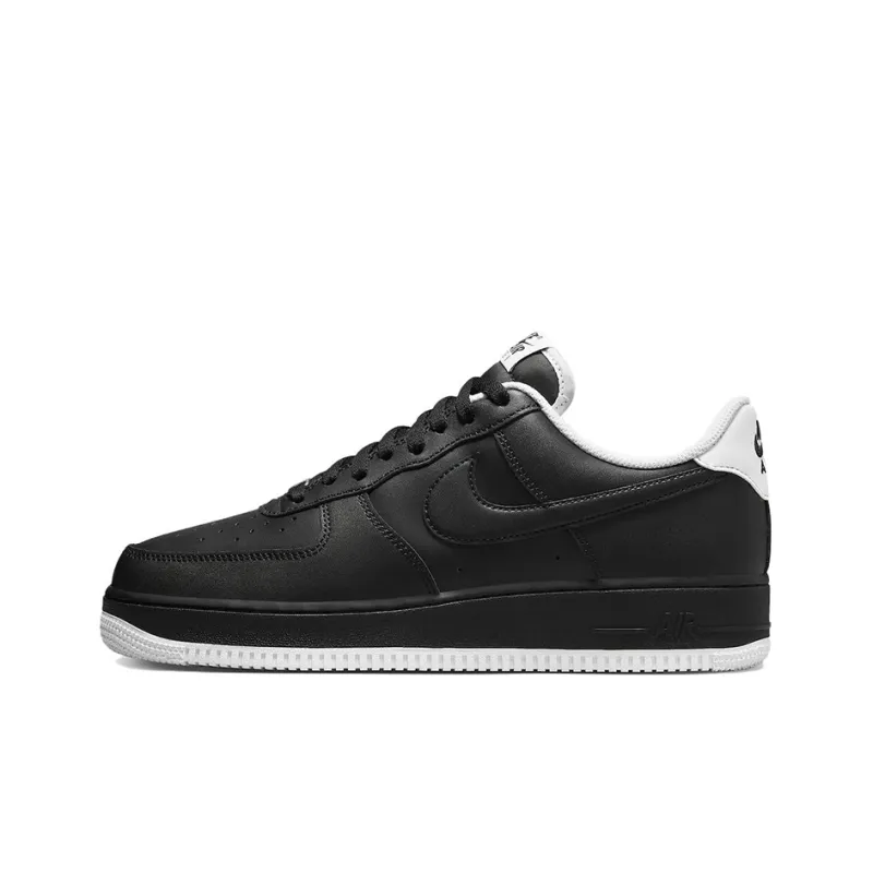 Nike Air Force 1 Low '07 Black White Sole-0