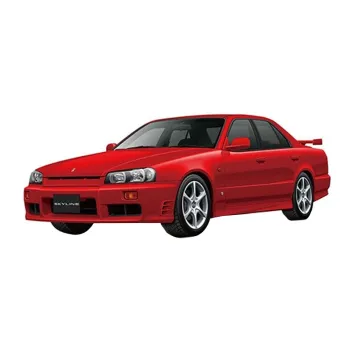 AOSHIMA ER34 Skyline 25GT X Nissan V Spec Model Kits