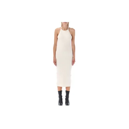 Helmut Lang Sleeveless Dresses Women's Off White