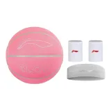 Basketball+White Wristband+Gray Headband
