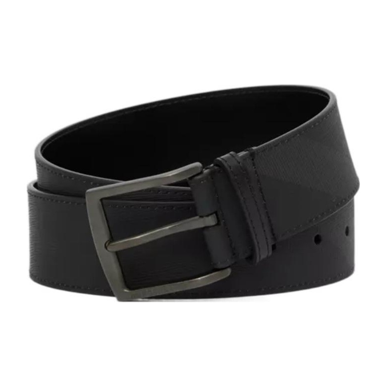 Burberry belt mens grey deals