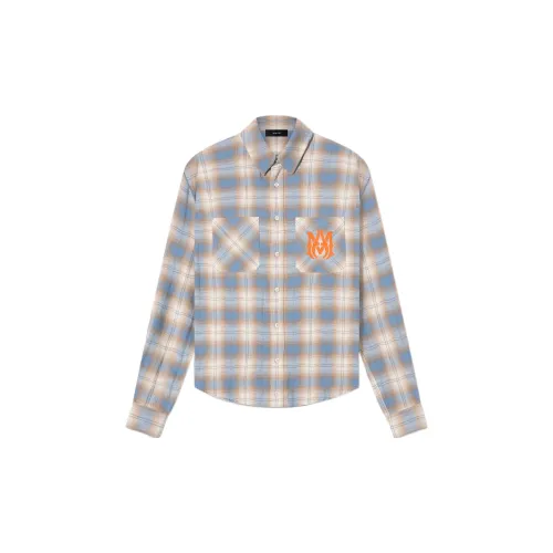 AMIRI Shirts Men Blue