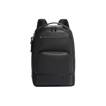TUMI TUMI Harrison Cow Leather Backpack Regular Men's Black