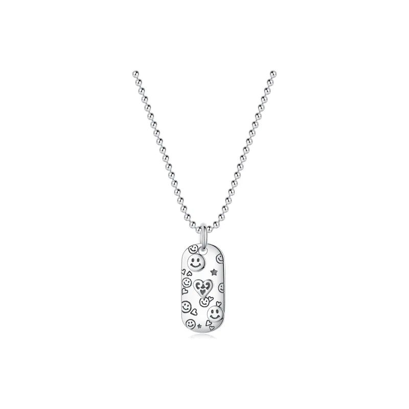 CLARKIA FLOWER S925 Silver Necklaces Women's-0