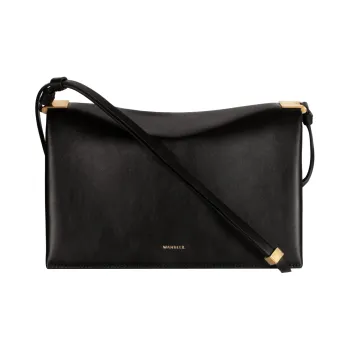 Wandler Leather Handbag Shoulder Bag Women's Black