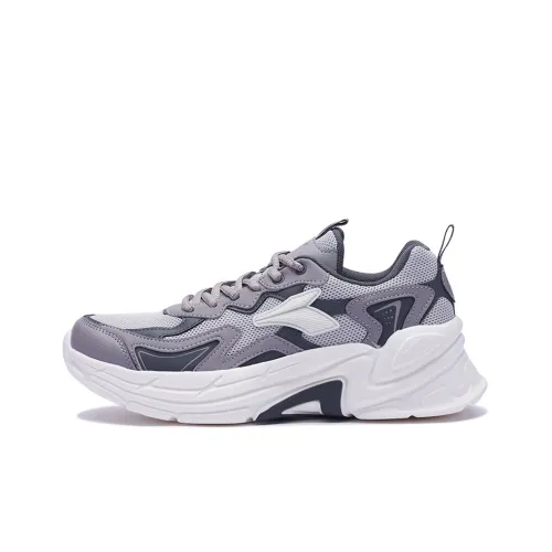 361° Slip Resistant, Abrasion Resistant, Breathable, Lightweight Low Top Running Shoes Men's Zinc Iron Gray