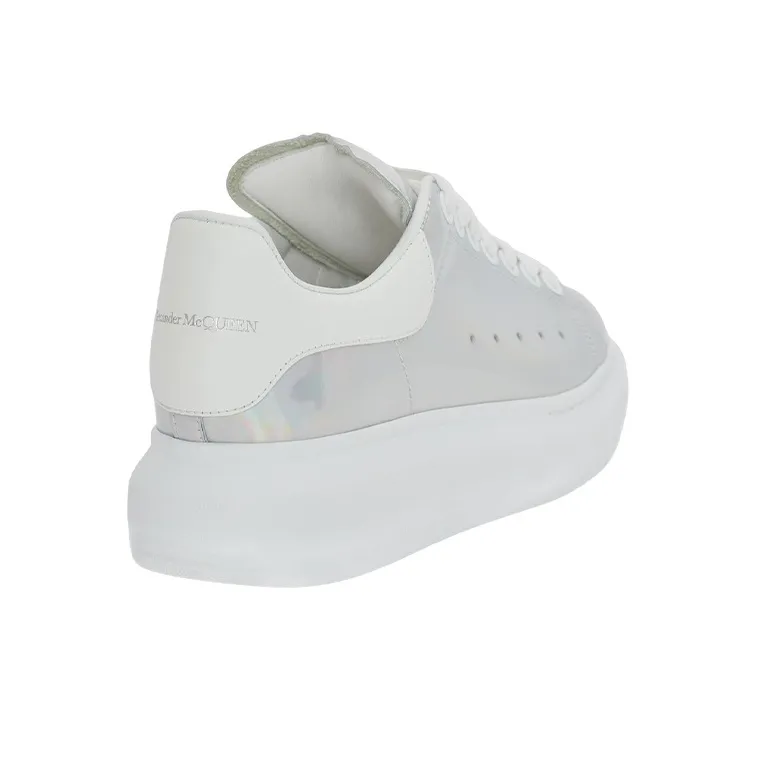 Alexander McQueen Oversized Sneakers 'White Iridescent' Women's-3