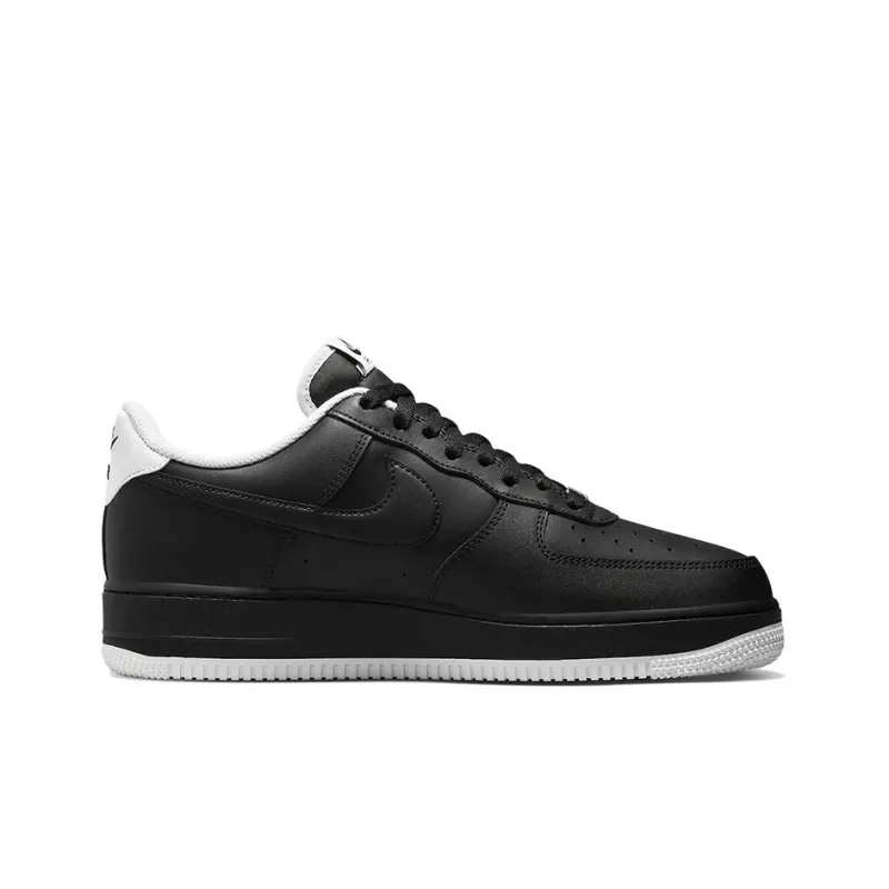 Nike Air Force 1 Low '07 Black White Sole-1