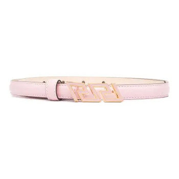VERSACE Leather Belts Women's Pink